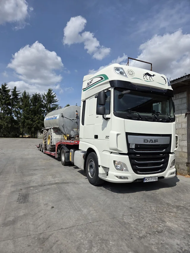 Realizacja 1 — transport samochodem ciężarowym